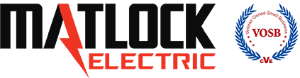 Matlock Electric and VOSB Logo
